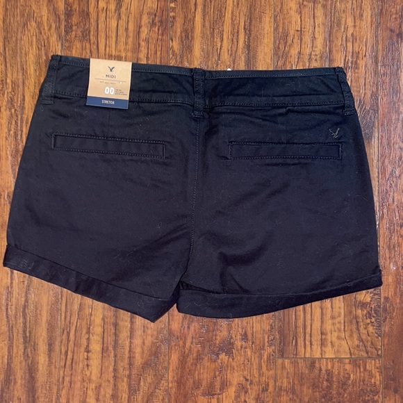 Brand New With Tags American Eagle Black Shorts - Picture 11 of 12